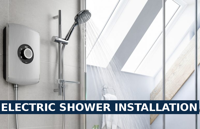 Electric shower installation Notting Hill